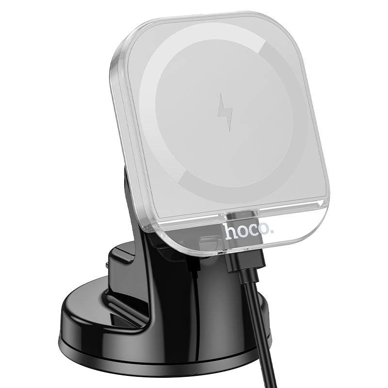 HW18 Crystal magnetic wireless fast charging car holder(center console) - GREY - Saif Al Najmi KwMobile StandsHocoSaif Al Najmi KwHOCO HW18132648HW18 Crystal magnetic wireless fast charging car holder(center console) - GREY - Saif Al Najmi Kw